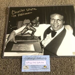 Charles white authentic picture
